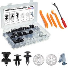 125pcs Fastener Trim Clips