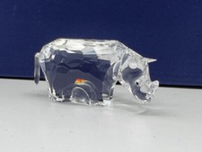 Swarovski Figure 622941 Zodiac Rhinoceros 6 Cm. Top Condition