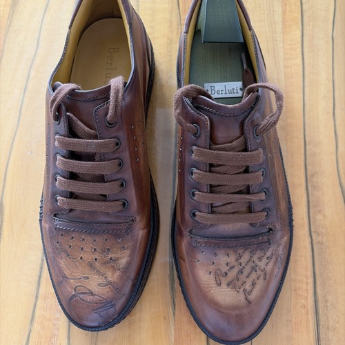 Berluti men leather casual - berluti,