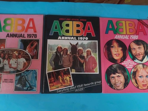 Abba hardback annuals - ,