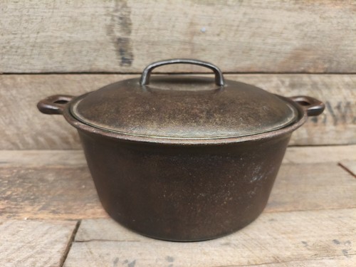 Cast iron dutch - cast, pan