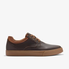 Clarks Mens Lockton Tie Tan