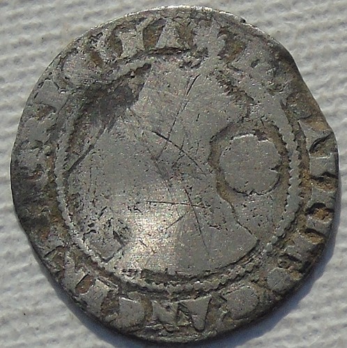 1575 elizabeth hammered - 1575,