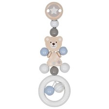 Wooden Baby Clip On Bear
