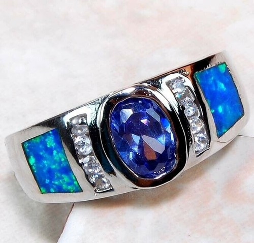 Australian opal inlay 925 - opal,