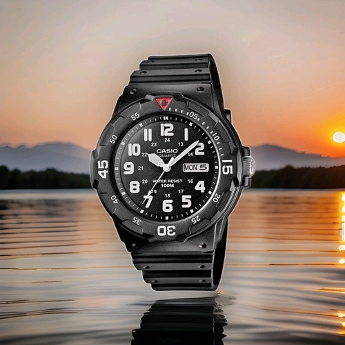 Casio men black resin - casio,