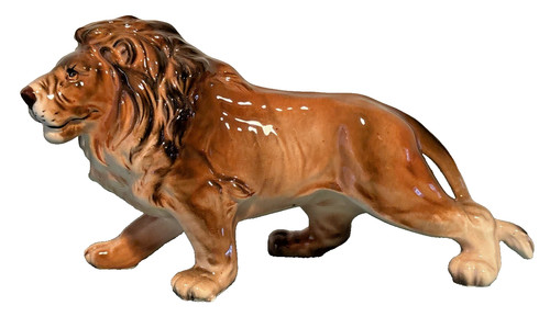 Lion figurine victorian era - figurine,