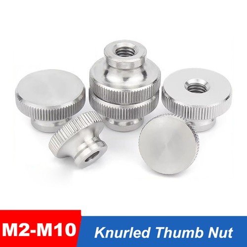 Knurled thumb nut - knurled,