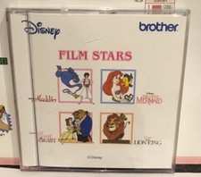 Disney Film Stars Embroidery Designs Card For Brother Disney Sewing Machines