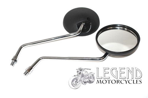 Yamaha 10mm mirrors chrome - 10mm, &