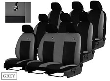 Tailored Eco-Leather Seat Covers VAUXHALL VIVARO MINIBUS 9 SEATER 2019 - 2024