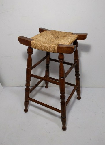 Vintage woven rush - vintage, seat