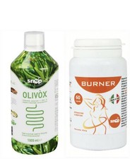 SNEP Olivox 1 bottle + Burner 60 capsules (Kit 2 items) From Italy 🇮🇹 💯🥰🥰