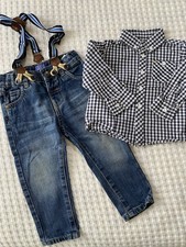Minoti Boys Shirt And Jeans
