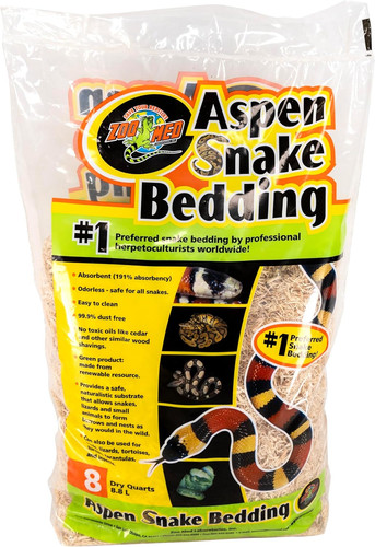 Aspen snake bedding - aspen,