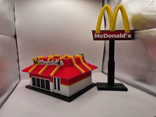 Famous burger assembled print - famous,