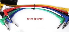 6 x Guitar Patch Leads/Cables