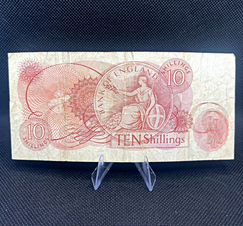 Vintage shilling banknote - 10,