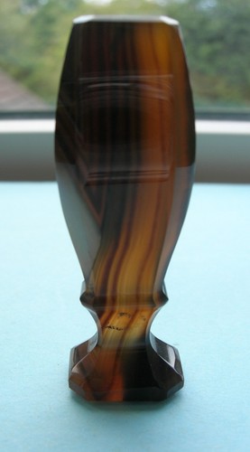 Antique banded agate wax - -,
