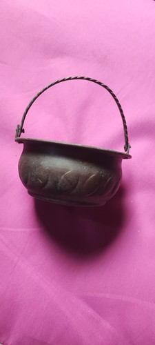 Vintage copper cauldron - cauldron, pot