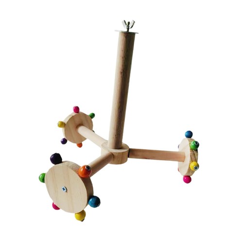 Bird rotating perch toy - bird,