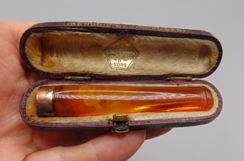 Antique amber 9ct - antique,