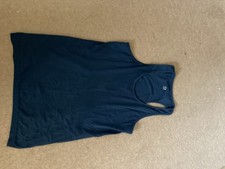 Sweaty Betty Yoga/ Gym Vest, Blue XL