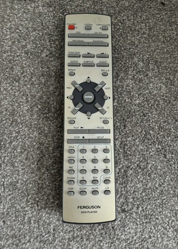 Ferguson dvd player remote - ferguson,