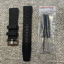 Swatch Blancpain Watch Strap  22mm Fifty Fathoms Black Silicon