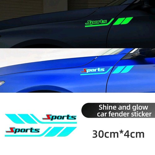 2pcs luminous sport stickers - luminous,