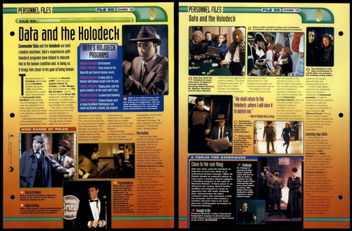 Data the holodeck - holodeck, androids