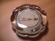 Vintage Glass Paperweight with