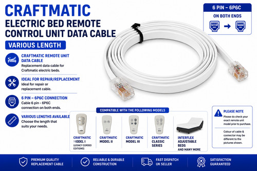 Craftmatic electric bed pin - electric,