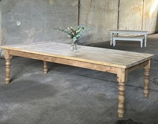 Farmhouse Tables And Benches! Bespoke Made To Order . Any Size ! 