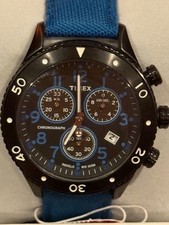 Timex T2N086 T Series Chronograph Men's Watch Blue