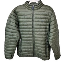 Joules Go To Update Quilted Puffer Jacket Olive Green Size L Lightweight men
