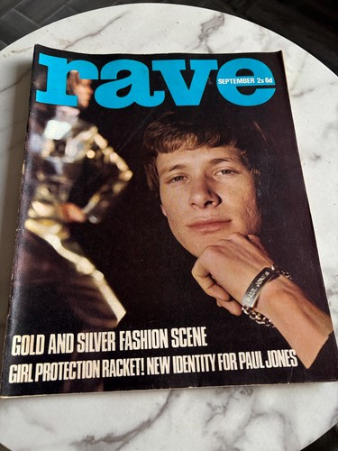 Rave magazine sept 1966 - magazine, paul
