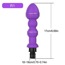 Fascia Gun Head Attachment Waterproof Massage Gun Replacement Head Soft Silicone