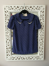 Jaeger Boutique Blue Silk Top