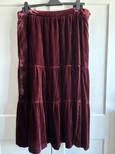 Boden velvet gypsy style skirt