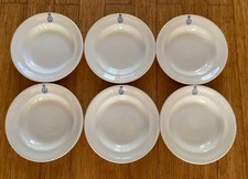 Set of 6 Vintage 1966 Admirality Shallow Bowl Mess Plate Crown Ducal 9.5”