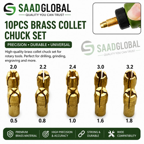 10pcs mini drill chuck - 10pcs,