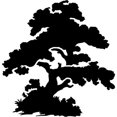 Chinese style tree - style, with