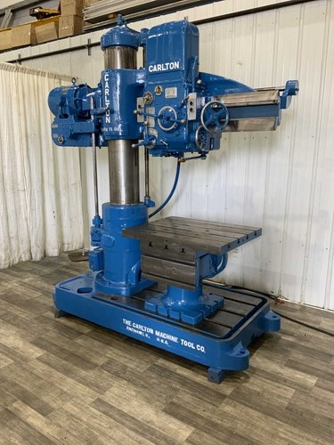 Carlton radial drill - 3', x