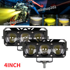 Yellow white led - 4'',