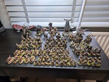 Huge, Pro Painted, Heavily Converted Beasts Of Chaos Army On Thematic Bases