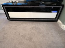 Italian Glossy TV Unit With Embellishment