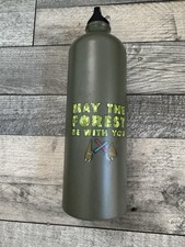 Drink Bottle Aluminium May The Forest Be With You.