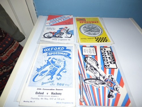 Vintage speedway programmes - programmes,