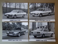 SUBARU COUPE SEDAN ESTATE &